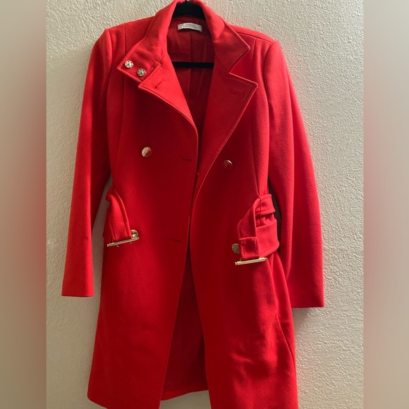 Versace Red trench coat - Picture 14 of 14